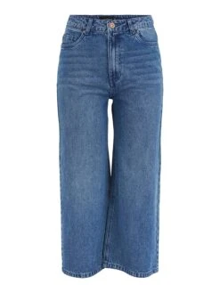 Pieces Spijkerbroek "Elli" - Comfort Fit - Blauw