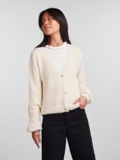 Pieces Vest "Soffi" Crème