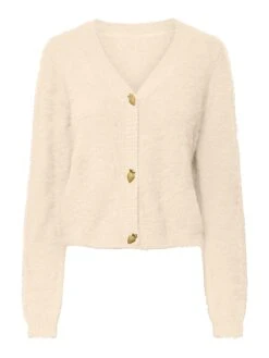 Pieces Vest "Soffi" Crème -Gstar Kleding Winkel pieces vest soffi creme 3