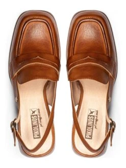 Pikolinos Leren Slippers "Tarragona" Lichtbruin -Gstar Kleding Winkel pikolinos leren slippers tarragona lichtbruin 4