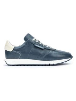 Pikolinos Leren Sneakers "Barcelona" Blauw -Gstar Kleding Winkel pikolinos leren sneakers barcelona blauw 2