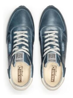 Pikolinos Leren Sneakers "Barcelona" Blauw -Gstar Kleding Winkel pikolinos leren sneakers barcelona blauw 4