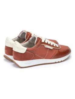 Pikolinos Leren Sneakers "Barcelona" Rood -Gstar Kleding Winkel pikolinos leren sneakers barcelona rood 1