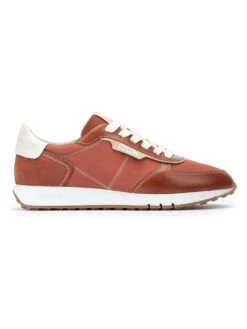 Pikolinos Leren Sneakers "Barcelona" Rood -Gstar Kleding Winkel pikolinos leren sneakers barcelona rood 2
