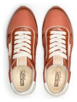 Pikolinos Leren Sneakers "Barcelona" Rood -Gstar Kleding Winkel pikolinos leren sneakers barcelona rood 4