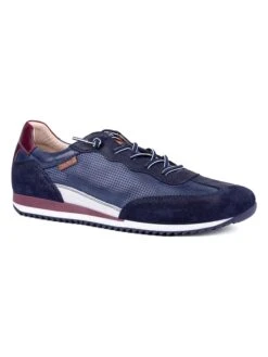 Pikolinos Leren Sneakers "Liverpool" Donkerblauw -Gstar Kleding Winkel pikolinos leren sneakers liverpool donkerblauw 3