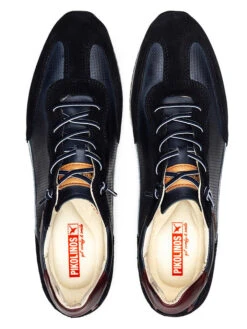 Pikolinos Leren Sneakers "Liverpool" Donkerblauw -Gstar Kleding Winkel pikolinos leren sneakers liverpool donkerblauw 4