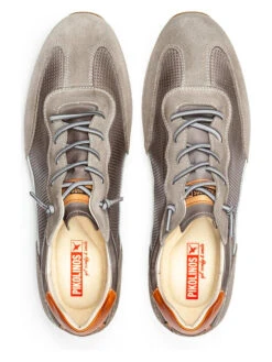 Pikolinos Leren Sneakers "Liverpool" Grijs -Gstar Kleding Winkel pikolinos leren sneakers liverpool grijs 4