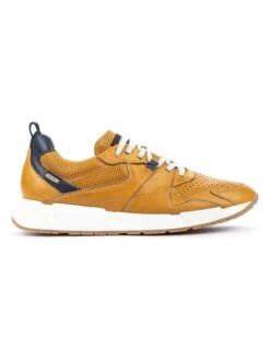Pikolinos Leren Sneakers "Meliana" Geel -Gstar Kleding Winkel pikolinos leren sneakers meliana geel 2