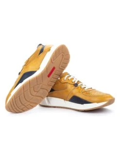 Pikolinos Leren Sneakers "Meliana" Geel -Gstar Kleding Winkel pikolinos leren sneakers meliana geel 5