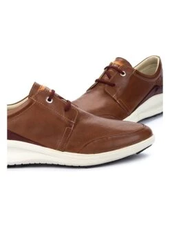 Pikolinos Leren Veterschoenen "Corbera" Bruin -Gstar Kleding Winkel pikolinos leren veterschoenen corbera bruin 4