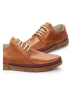 Pikolinos Leren Veterschoenen "Palermos" Lichtbruin -Gstar Kleding Winkel pikolinos leren veterschoenen palermos lichtbruin 6