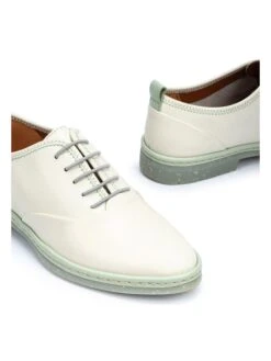 Pikolinos Leren Veterschoenen "Santander" Wit -Gstar Kleding Winkel pikolinos leren veterschoenen santander wit 6