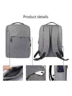 Laptoprugzak Grijs - (B)34 X (H)44 X (D)6 Cm -Gstar Kleding Winkel platyne laptoprugzak grijs b 34 x h 44 x d 6 cm 3