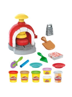 PLAY-DOH Pizzabakker Met Accessoires - 284 G - Vanaf 3 Jaar 6 PLAY-DOH Pizzabakker Met Accessoires - 284 G - Vanaf 3 Jaar -Gstar Kleding Winkel play doh pizzabakker met accessoires 284 g vanaf 3 jaar 1