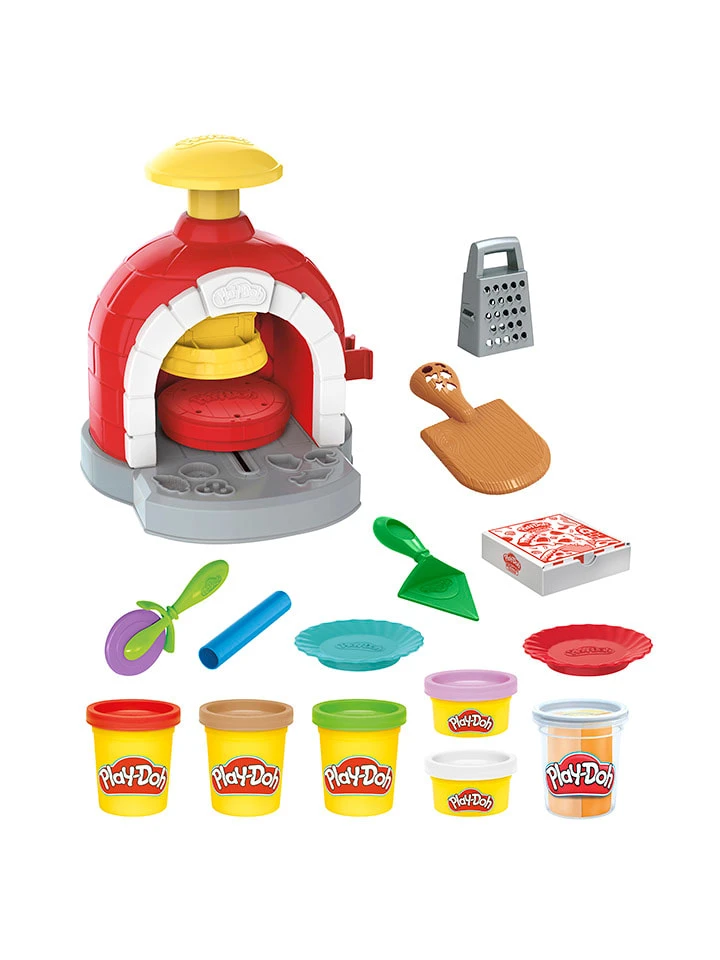 PLAY-DOH Pizzabakker Met Accessoires - 284 G - Vanaf 3 Jaar 4 PLAY-DOH Pizzabakker Met Accessoires - 284 G - Vanaf 3 Jaar - Afbeelding 2