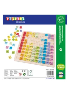 Playbox Vermenigvuldigingstabel - Vanaf 3 Jaar