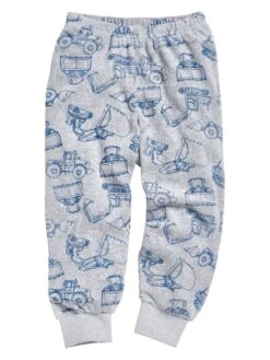 Playshoes Pyjama Donkerblauw/grijs -Gstar Kleding Winkel playshoes pyjama donkerblauw grijs 2