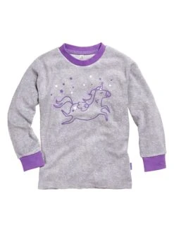 Playshoes Pyjama Paars/grijs -Gstar Kleding Winkel playshoes pyjama paars grijs 1