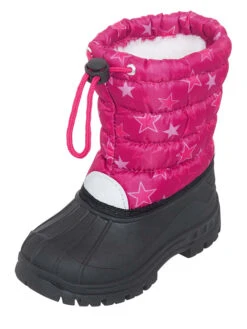 Playshoes Winterlaarzen Roze/zwart
