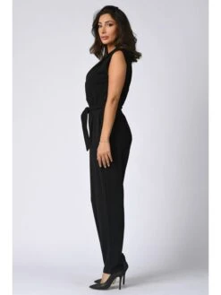 Jumpsuit "Masha" Zwart -Gstar Kleding Winkel plus size company jumpsuit masha zwart 2