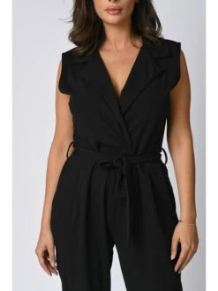 Jumpsuit "Masha" Zwart -Gstar Kleding Winkel plus size company jumpsuit masha zwart 4