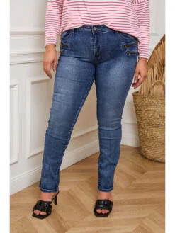 Spijkerbroek "Oasis" - Slim Fit - Blauw