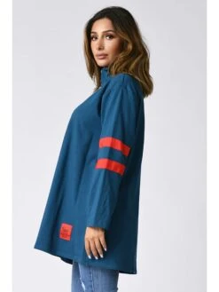 Sweatshirt "Houston" Blauw -Gstar Kleding Winkel plus size company sweatshirt houston blauw 1