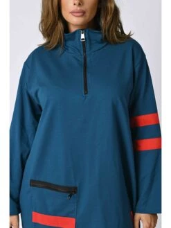 Sweatshirt "Houston" Blauw -Gstar Kleding Winkel plus size company sweatshirt houston blauw 3
