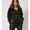 Trui "Darrys" Zwart -Gstar Kleding Winkel plus size company trui darrys zwart