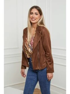 Tussenjas "Biocel" Lichtbruin -Gstar Kleding Winkel plus size company tussenjas biocel lichtbruin 1