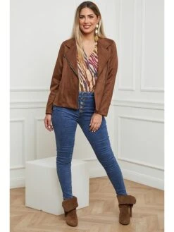 Tussenjas "Biocel" Lichtbruin -Gstar Kleding Winkel plus size company tussenjas biocel lichtbruin 4