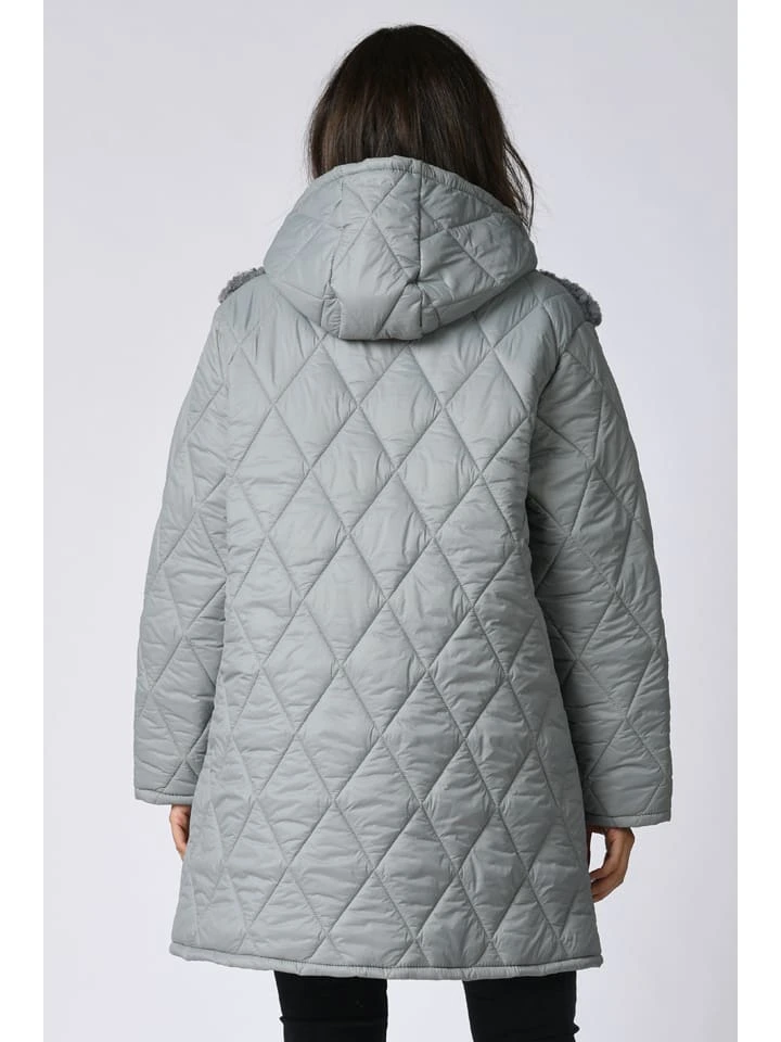 Tussenjas "Romy" Grijs 4 Tussenjas "Romy" Grijs - Afbeelding 2