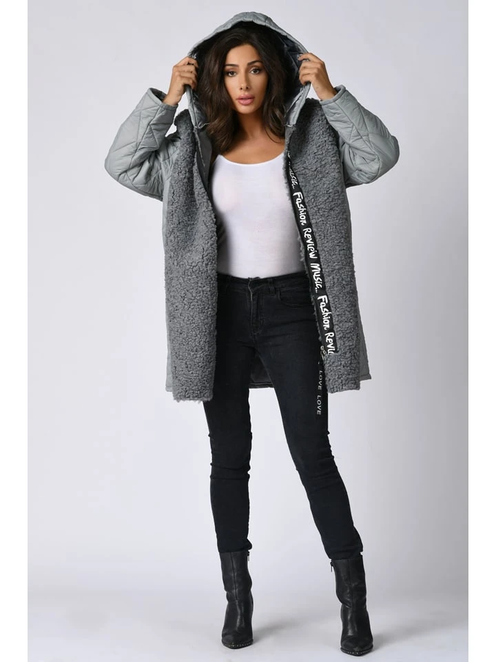 Tussenjas "Romy" Grijs 6 Tussenjas "Romy" Grijs - Afbeelding 4