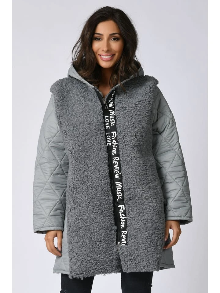 Tussenjas "Romy" Grijs 3 Tussenjas "Romy" Grijs