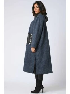 Tussenmantel "Amir" Blauw -Gstar Kleding Winkel plus size company tussenmantel amir blauw 1