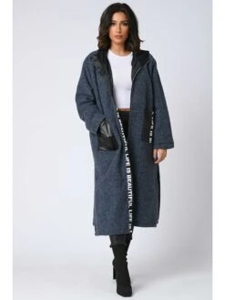 Tussenmantel "Amir" Blauw -Gstar Kleding Winkel plus size company tussenmantel amir blauw 3