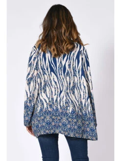 Vest "Benny" Blauw/crème -Gstar Kleding Winkel plus size company vest benny blauw creme 2