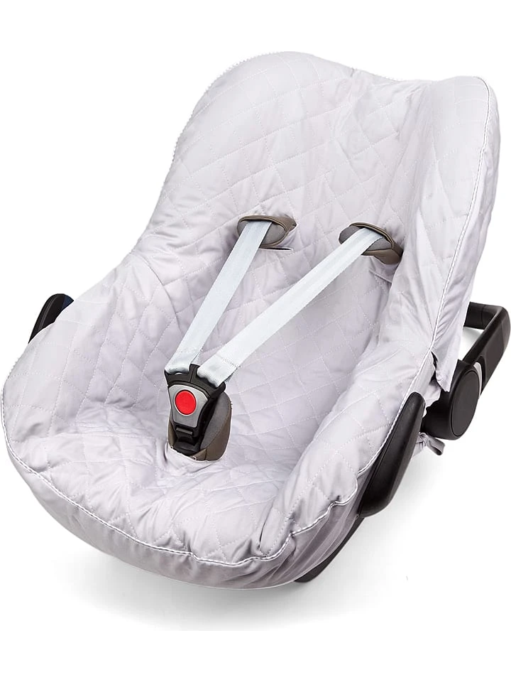 Hoes Voor Babyzitje "Oxford" Grijs 3 Hoes Voor Babyzitje "Oxford" Grijs