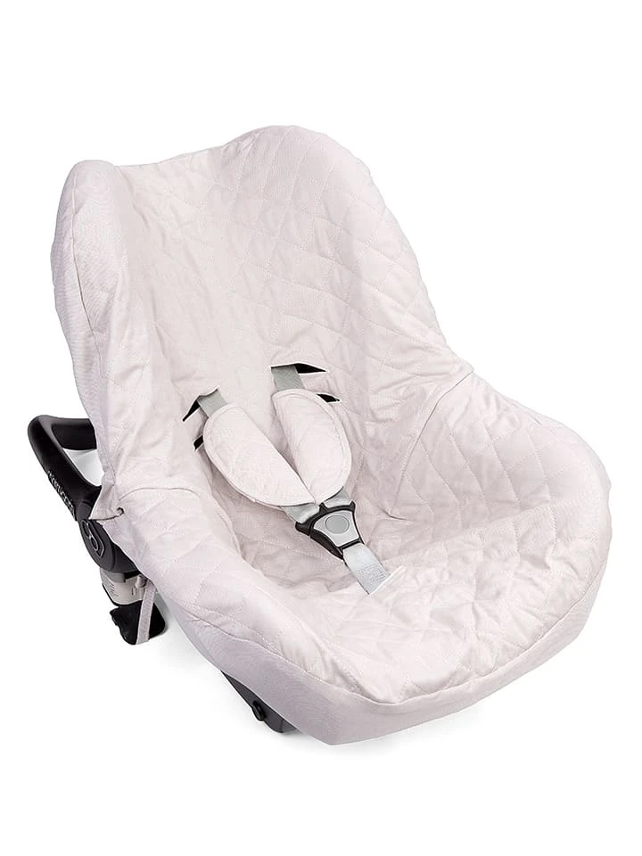 Hoes Voor Babyzitje "Oxford" Taupe 3 Hoes Voor Babyzitje "Oxford" Taupe