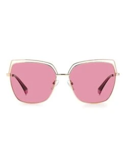 Polaroid Dameszonnebril Goudkleurig/roze -Gstar Kleding Winkel polaroid dameszonnebril goudkleurig roze 1