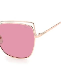 Polaroid Dameszonnebril Goudkleurig/roze -Gstar Kleding Winkel polaroid dameszonnebril goudkleurig roze 3