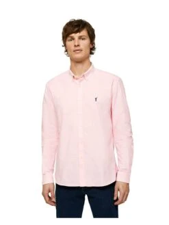 POLO CLUB Blouse - Regular Fit - Lichtroze