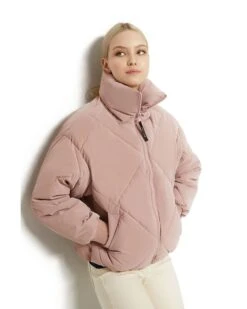 POLO CLUB Doorgestikte Jas Lichtroze -Gstar Kleding Winkel polo club doorgestikte jas lichtroze 5