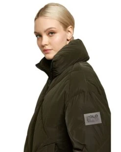 POLO CLUB Doorgestikte Jas Olijfgroen -Gstar Kleding Winkel polo club doorgestikte jas olijfgroen 3