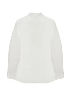 POLO CLUB Linnen Blouse - Custom Fit - Wit -Gstar Kleding Winkel polo club linnen blouse custom fit wit 1