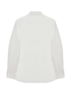 POLO CLUB Linnen Blouse - Regular Fit - Wit -Gstar Kleding Winkel polo club linnen blouse regular fit wit 1