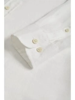 POLO CLUB Linnen Blouse - Regular Fit - Wit -Gstar Kleding Winkel polo club linnen blouse regular fit wit 4