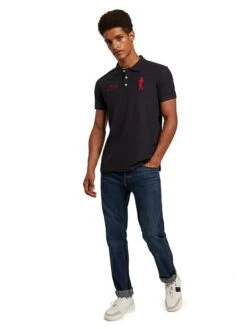 POLO CLUB Poloshirt - Regular Fit - Donkerblauw -Gstar Kleding Winkel polo club poloshirt regular fit donkerblauw 3