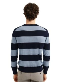 POLO CLUB Trui Donkerblauw/lichtblauw -Gstar Kleding Winkel polo club trui donkerblauw lichtblauw 1